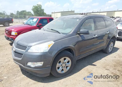 2012 Chevrolet Traverse Ls из США, поврежденный, VIN 1GNKREED9CJ405030